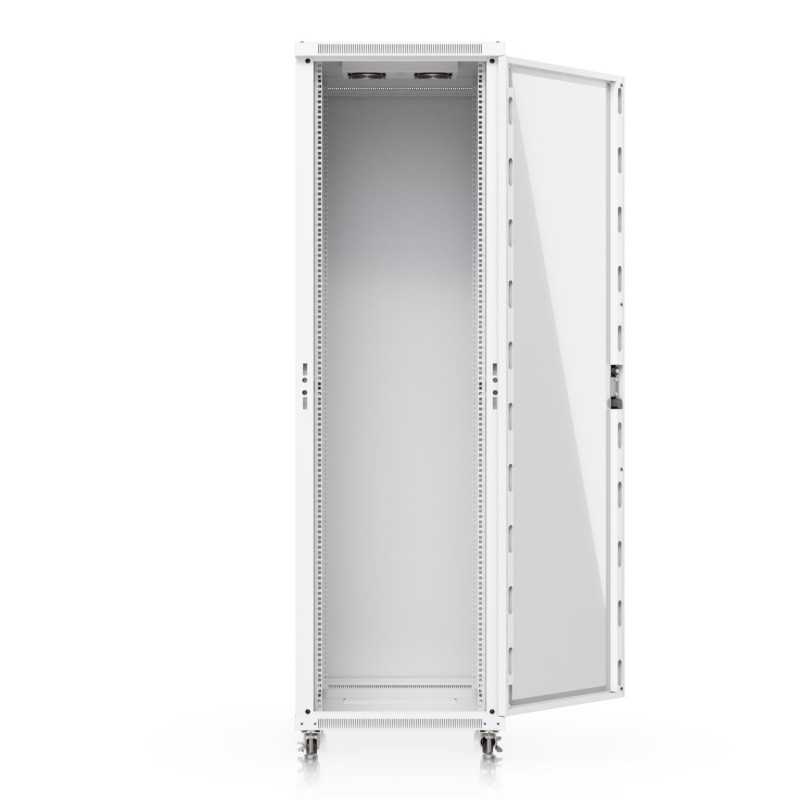 Ubiquiti UACC-Rack-42U-800-G | Szafa rack | stojąca, drzwi szklane, głębokość 800mm - Zdjęcie 3