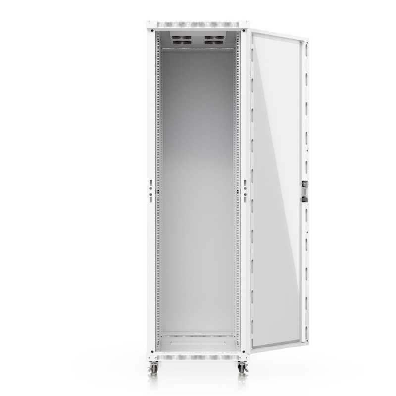 Ubiquiti UACC-Rack-42U-1000-G | Szafa rack | stojąca, drzwi szklane, głębokość 1000mm - Zdjęcie 3