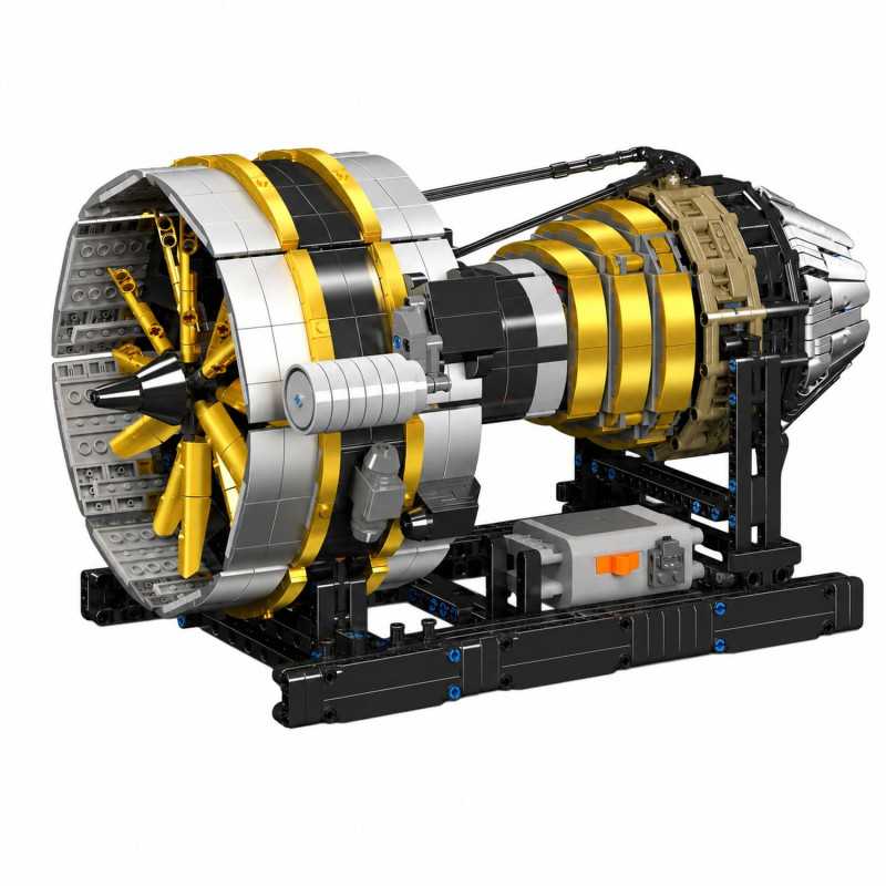 MOULD KING 10141 MOTORISED TURBINE ENGINE BUILDING SET | 2,256 PCS - Изображение 3