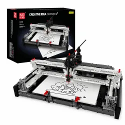 MOULD KING 13181 ELECTRIC PEN PLOTTER BUILDING SET |...