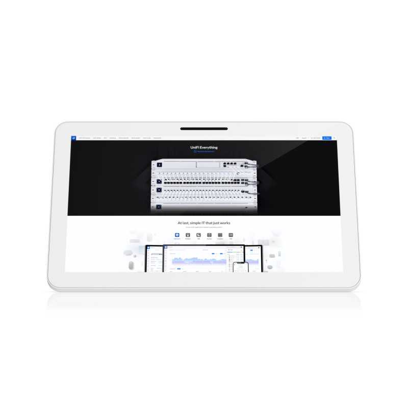 Ubiquiti UC-Display Dokunmatik Monitör, 21.5" Full HD PoE++, VESA Montaj Adaptörü - Görsel 4