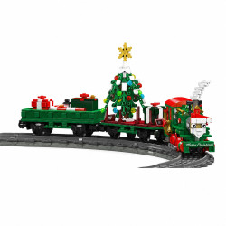 MOULD KING 12039 CHRISTMAS TRAIN ESU KG230 DIESEL LOCOMOTIVE BUILDING SET | 922 PCS - Image 2