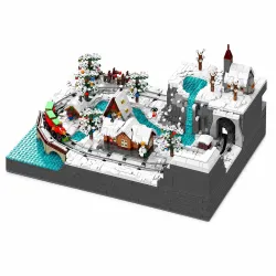MOULD KING 12029 CHRISTMAS TRAIN WONDERLAND BUILDING SET | 4,232 PCS - Bild 2
