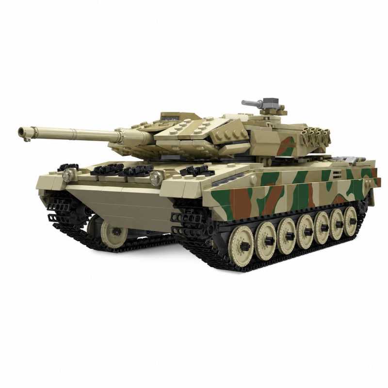 MOULD KING 20020S REMOTE CONTROLLED LEOPARD 2 TANK BUILDING SET | 1,100 PCS - Изображение 2
