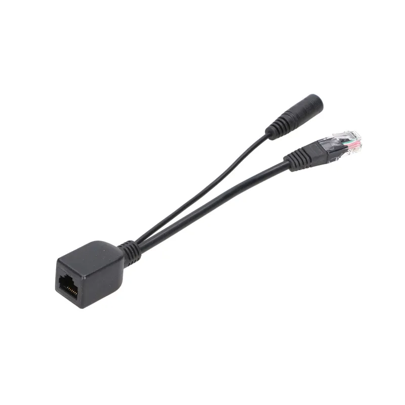 Extralink 1 Portový PoE Injector 1x RJ45, 1x Jack, 100Mb/s, Kabel