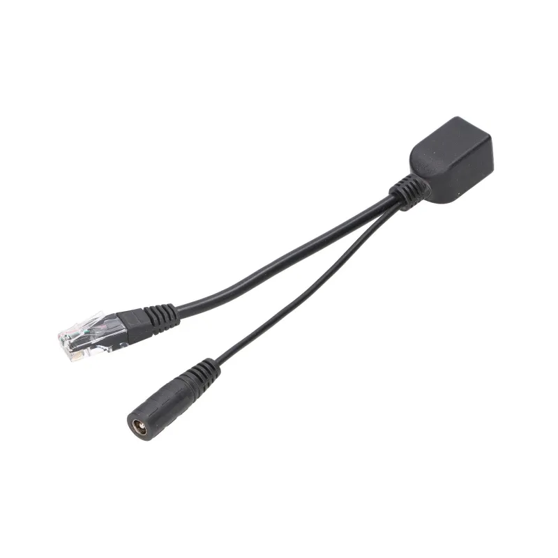 Extralink 1 Portowy PoE Injector 1x RJ45, 1x Jack, 100Mb/s, Kabel