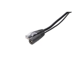 Extralink 1 Portový PoE Injector 1x RJ45, 1x Jack, 100Mb/s, Kabel