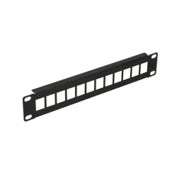 Extralink 12 Portů 10" Patchpanel Modulární, 12 Portů