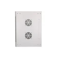 Extralink 12U 600x450 ASP Szara Szafa rack montowana na ścianie, drzwi blaszane pełne