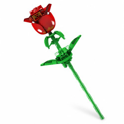 MOULD KING 24005 ROSE ARTIFICIAL DECOR PLANT BUILDING SET | 131 PCS - Obrázek 2