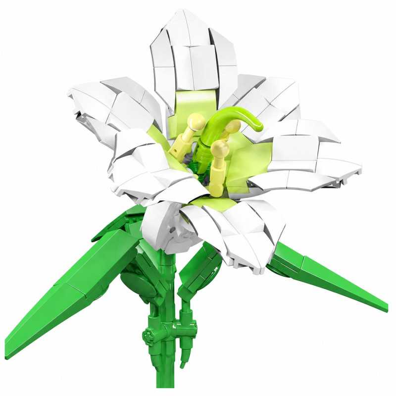 MOULD KING 24001 LILY FLOWER ARTIFICIAL BUILDING SET | 178 PCS - Obrázek 2