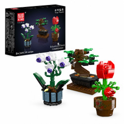 MOULD KING 24115 MINI POTTED PLANTS BUILDING SET | 199 PCS