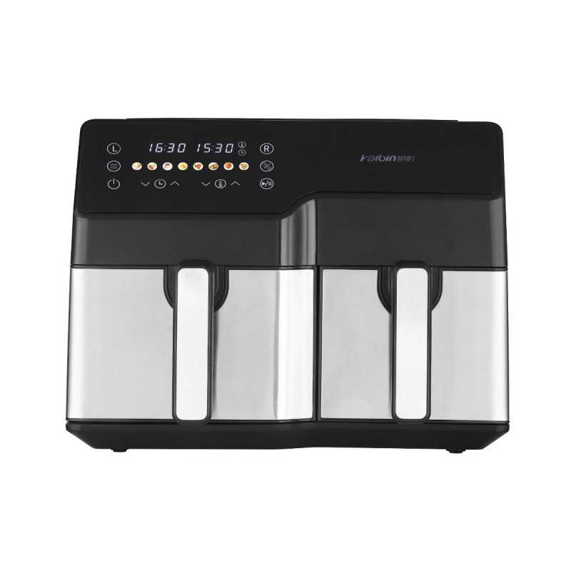 Extralink Home Air Fryer SJ-1000 10L EU | Vzduchová fritéza | (6L+4L) 2500W - Obrázek 2