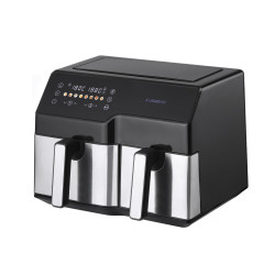 Extralink Home Air Fryer SJ-1000 10L EU | Vzduchová fritéza | (6L+4L) 2500W - Obrázek 3