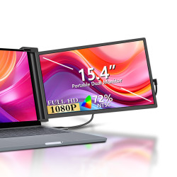 Přenosný monitor pro notebook Extralink Smart Life S3 15.4", 1 monitor, IPS, 1920x1080 - Obrázek 2