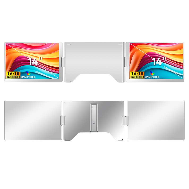 Monitores Portáteis para Laptop Extralink Smart Life S688 de 14", 2 Monitores, IPS, 1920x1200 - Imagem 2