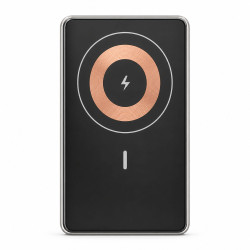 EXTRALINK MAGSAFE POWERBANK 5000MAH 19.25WH PD20W+15W USB-C USB-A GRAFITOWY - Imagem 4