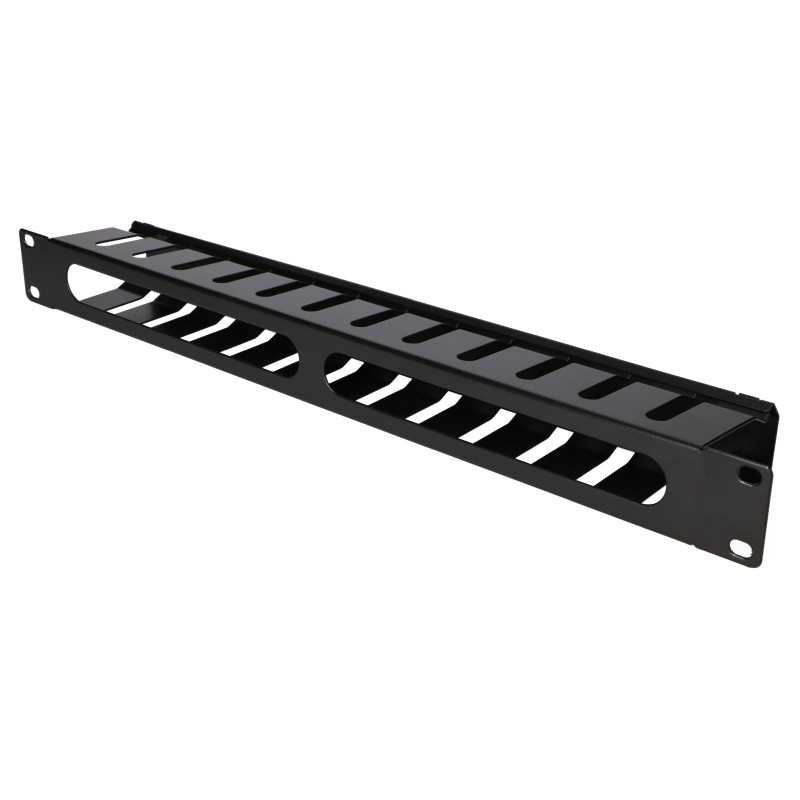 Extralink | Organizer kabli | 1U 19" z metalową osłoną - Zdjęcie 2