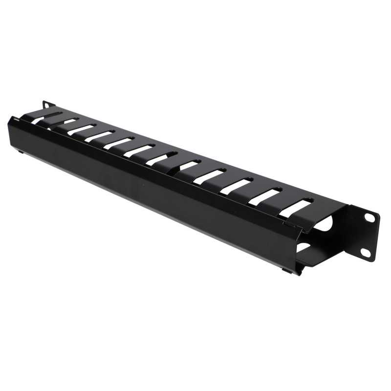 Extralink Kablo Organizatörü, 1U 19" Metal Kapağı ile - Görsel 3