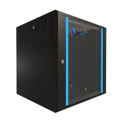 Extralink 12U 600x600 Černá Racková skříň montovaná na zdi