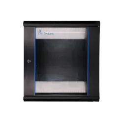 Extralink 12U 600x600 Černá Racková skříň montovaná na zdi