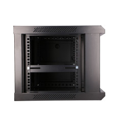 Шкаф Rack Extralink 6U 600x450 Черный настенный - Изображение 5