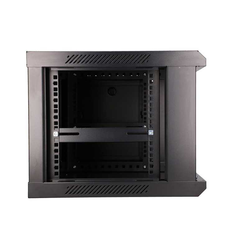 Extralink 6U 600x450 Preto | Armário de rack | montado na parede - Imagem 5