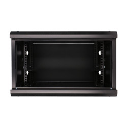 Extralink 6U 600x600 Negro | Armario rackmount | montaje en la pared - Imagen 3