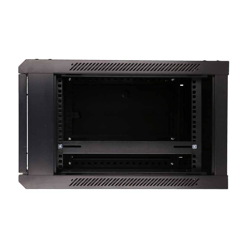 Extralink 6U 600x600 Czarna | Szafa rack | montowana na ścianie - Zdjęcie 6
