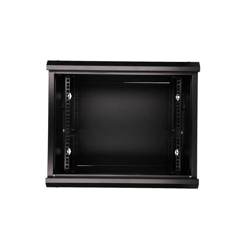 Настенный сетевой шкаф Extralink 9U 600x450 Черный - Изображение 3