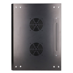 Extralink 9U 600x450 Czarna | Szafa rack | montowana na ścianie - Zdjęcie 7