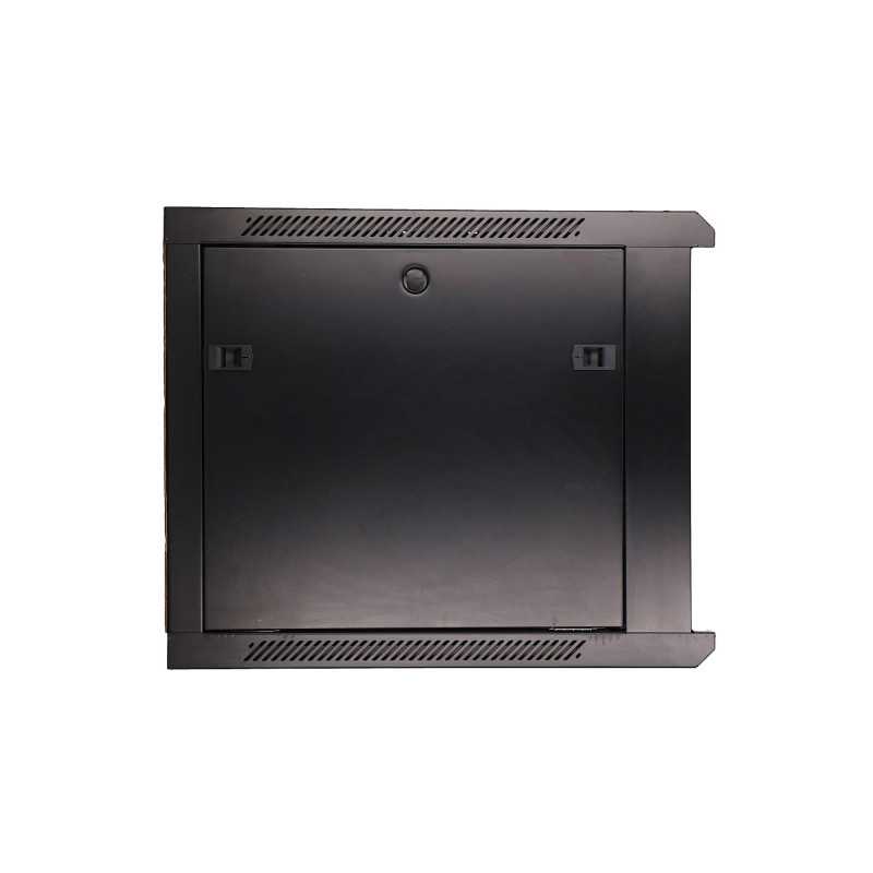 Extralink 9U 600x600 Siyah Duvara Monteli Rack Dolabı - Görsel 5