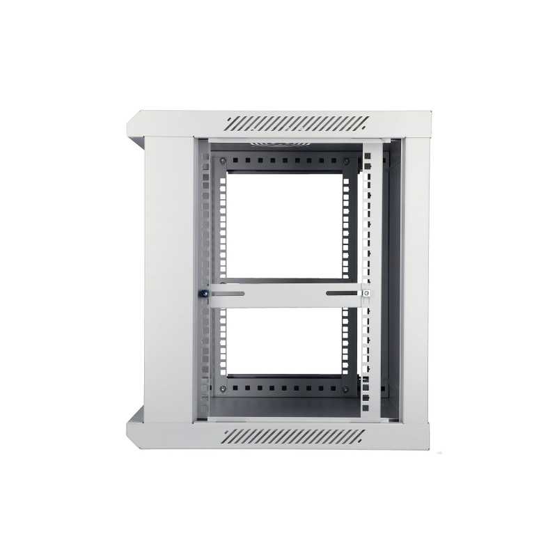 Extralink 9U 600x450 Gris | Armario rackmount | montaje en la pared - Imagen 6