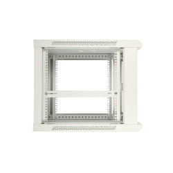 Extralink 9U 600x450 ASP Szara | Szafa rack | montowana na ścianie, drzwi blaszane pełne - Zdjęcie 7
