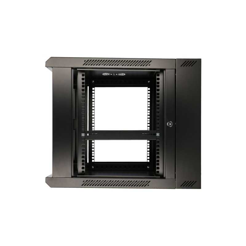 Extralink 6U 600x600 AZH Black | Rackmount-Schrank | Wandmontage, schwenkbar - Bild 7