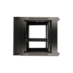 Extralink 6U 600x600 AZH Černá | Racková skříň | montovaná na zdi, dvoudílná - Obrázek 9