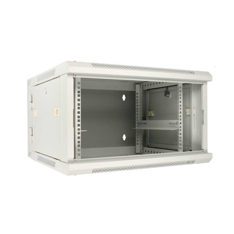 Extralink 6U 600x600 AZH Grau | Rackmount-Schrank | Wandmontage, schwenkbar - Bild 2