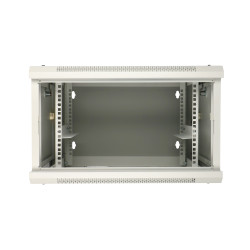 Extralink 6U 600x600 AZH Gray | Rackmount cabinet | wall mounted, swing type - Image 3