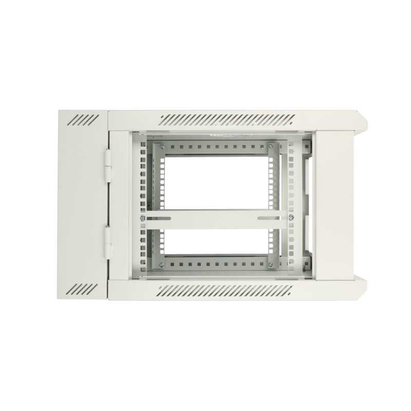 Extralink 6U 600x600 AZH Gris | Armario rackmount | montaje en la pared, tipo swing - Imagen 5