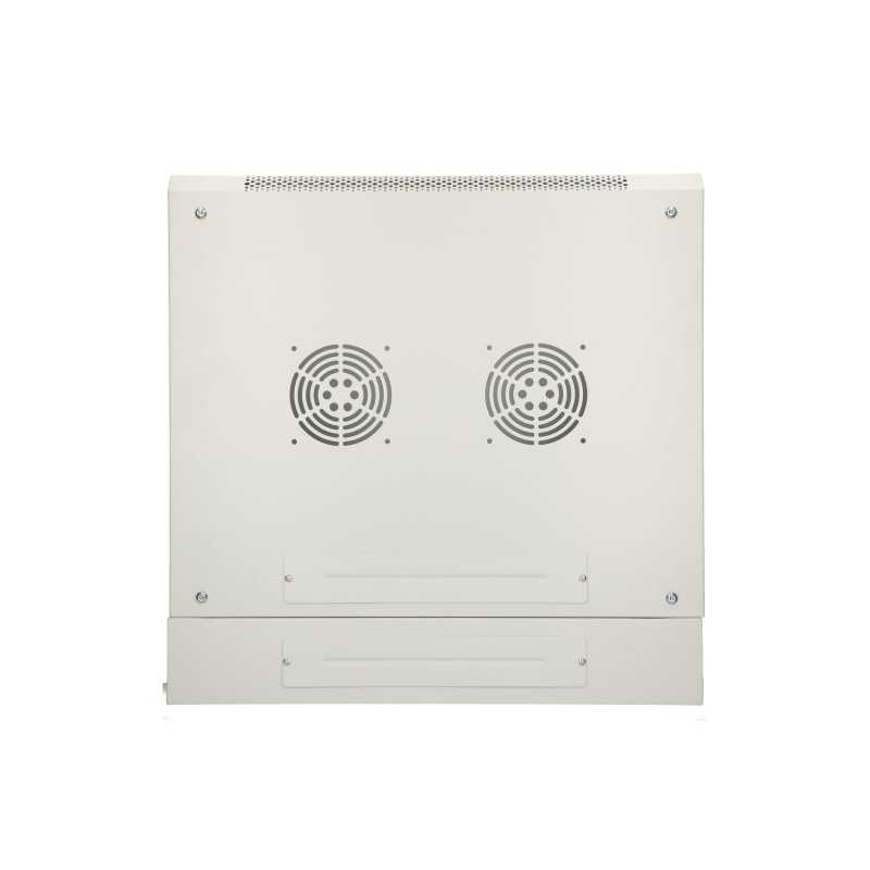 Extralink 6U 600x600 AZH Gray | Rackmount cabinet | wall mounted, swing type - Image 9