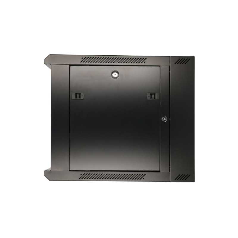 Extralink 9U Duvar Montaj Rack Kabini 600x600 Siyah, İki Bölümlü - Görsel 7