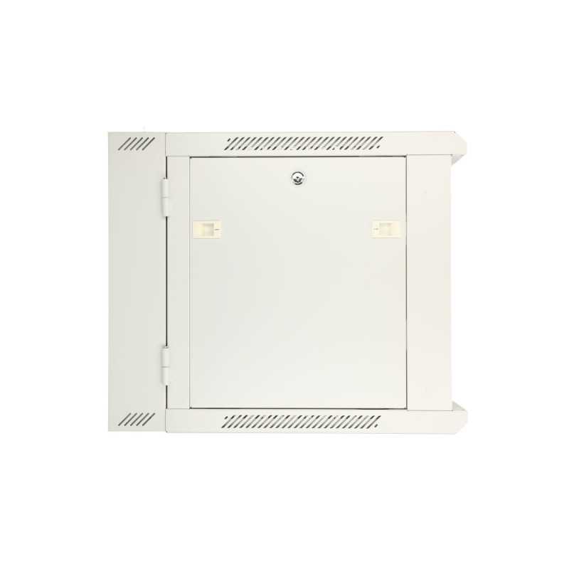 Extralink 9U Duvar Montajlı Rack Dolabı 600x600 Gri, Çift Bölmeli - Görsel 5