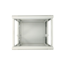Extralink 9U 600x600 ASP Gris | Armario rackmount | montaje en la pared, puerta de metal - Imagen 4