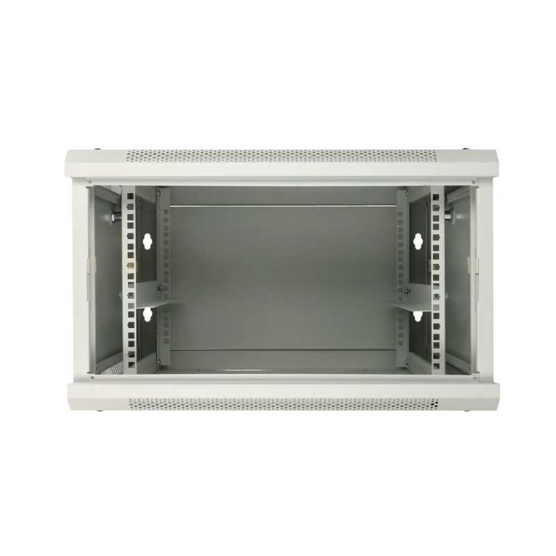 Extralink 6U 600x600 ASP Gray | Rackmount cabinet | wall mounted, metal door - Image 5