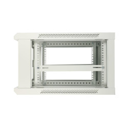 Extralink 6U 600x450 ASP Gris | Armario rackmount | montaje en la pared, puerta de metal - Imagen 7