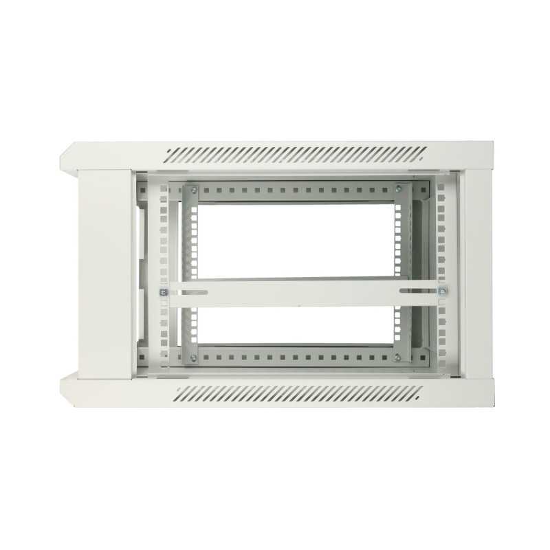 Extralink 6U 600x450 ASP Cinza | Armário de rack | montado na parede, porta totalmente de aço - Imagem 7