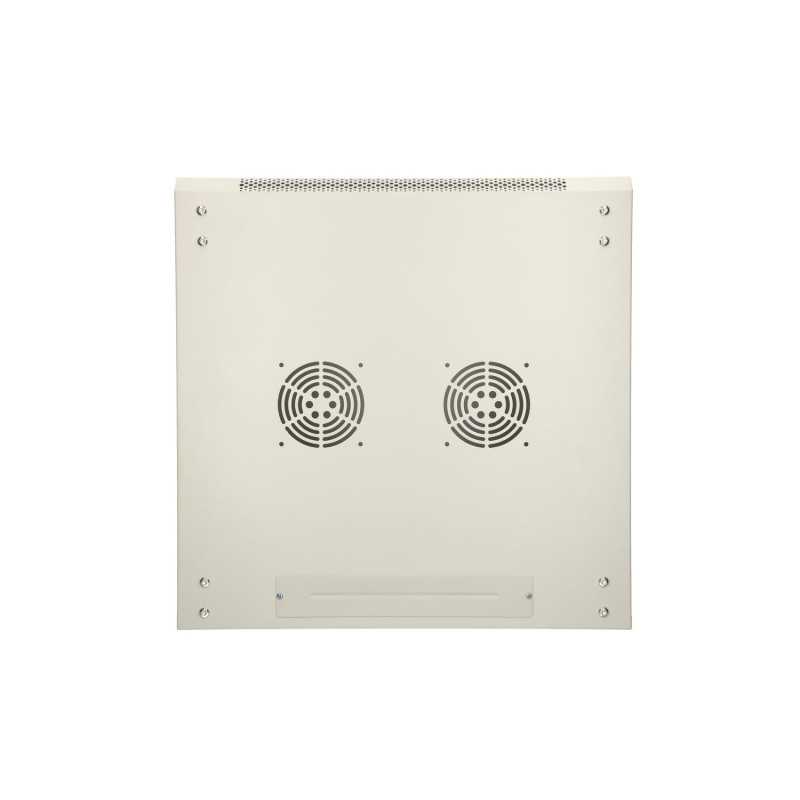 Extralink 6U 600x450 ASP Gris | Armario rackmount | montaje en la pared, puerta de metal - Imagen 8