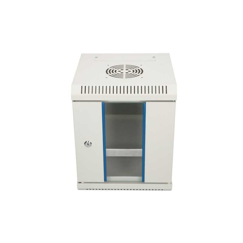 Extralink 6U 10" Szara | Szafa rack | montowana na ścianie - Zdjęcie 7