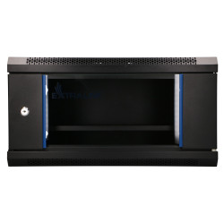 Extralink Lite 4U 530x400 Black | Rack cabinet | wall-mounted, shelf included - Image 2
