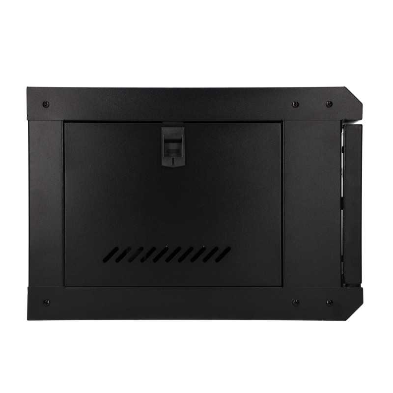 Extralink Lite 4U 530x400 Schwarz | Serverschrank | wandmontiert, inklusive Fachboden - Bild 3